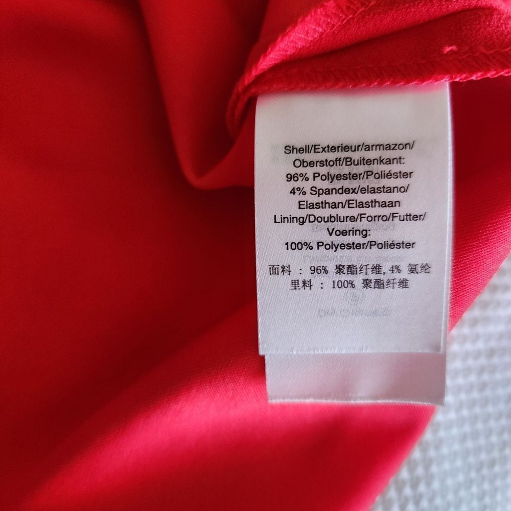 DKNY Women's Vibrant Red Midi Dress - Picture 15 of 16
